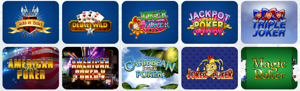 Video Poker TORTUGA CASINO