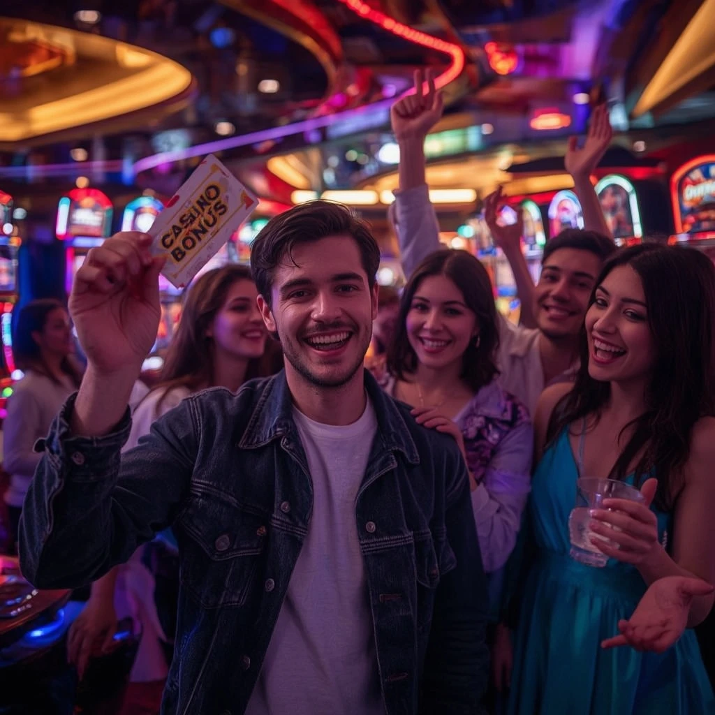 a person with a casino bonus TORTUGA CASINO