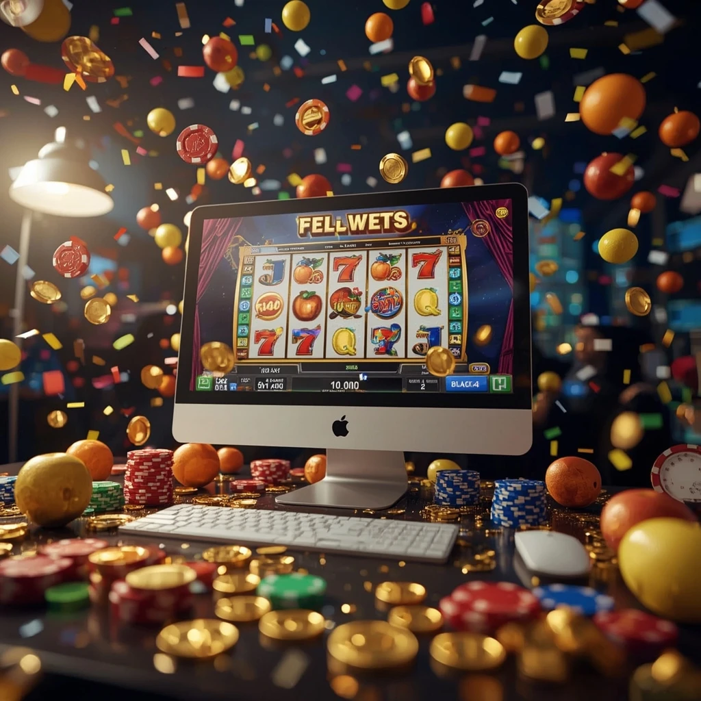 slot machines on the monitor TORTUGA CASINO